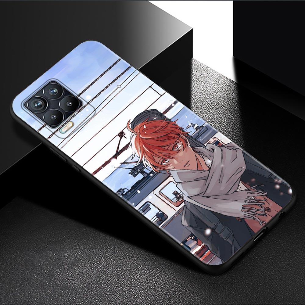 Phone Case For Oppo Realme GT 8 7 6 5 Pro C3 C11 C21 C21Y C20A XT X7 X50 Pro Ultra Silicone Capa Black Shell Given Yaoi Anime