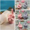 Handmade Silicone Middle Finger Mold for Creative Plaster and Cake Decorations