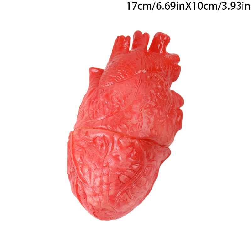 Halloween Horror Props Bloody Hand Haunted House Party Decoration Scary Fake Hand Finger Leg Foot Brain Heart Halloween Supplies
