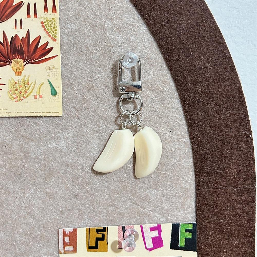 Bag Pendant Food Series Pendant Pistachio PVC Keychain Unique Simulation Food Keychain Gift