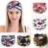 Bohemian Wide Stretch Headband Women Turban Flower Floral Elastic Hair Band Hair Accessories