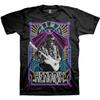 Jimi Hendrix Unisex Adult Electric Ladyland Neon T-Shirt