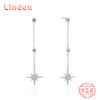 Lindon 925 Sterling Silver Earrings Drop Earrings For Women Wedding Party Gifts