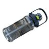2000ml Water Bottle PC Plastic Leakproof High Capacity Sport Drinking Bottle with Straw for Gym Outdoor