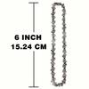 6Inch Mini Steel Chain Saw Chains Electric Chainsaws Accessory Chains Replacement Mini Electric Chainsaw Chains