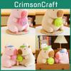 Plush Sporty Capybara Toy Cute Doll Girls Kids Sleeping Companion Birthday Gift