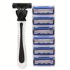 Бритва с 6-слойным лезвием Sharp Shave One-Touch Replacement Clean Clean Shave Good Old-Fashion Manual Razor Men's Beard Razor