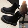 Snow Boots Women's New Winter All-Matching Waterproof Non-Slip Velvet Thickening Western Style Warm Cotton Shoes Women's Shoes