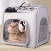 Breathable Pet Carrying Bag Sturdy Cat Outdoor Backpack Small Pet Cage Pet Travel Bag  Small Animal