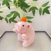And Brown Charming Pink Capybara Plush Doll Bubble Blowing Keychain For Kids