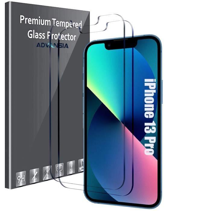 Screen Protector - Advansia - iPhone 13 Pro - 9H Tempered Glass - Scratch-Resistant - 2 Pieces