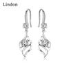 Lindon Copper Alloy Zircon Earrings Drop Earrings For Women Wedding Party Gifts