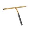 Household Cleaner Bathroom Scraping Shower Screen Window Cleaning Tool Scraper Squeegee Golden Stainless Steel Glass