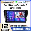 2 Din Android 12 Car Radio For Volkswagen Skoda Octavia 3 A7 2013-2018 Multimedia Video Player GPS Carplay Auto Stereo Head Unit