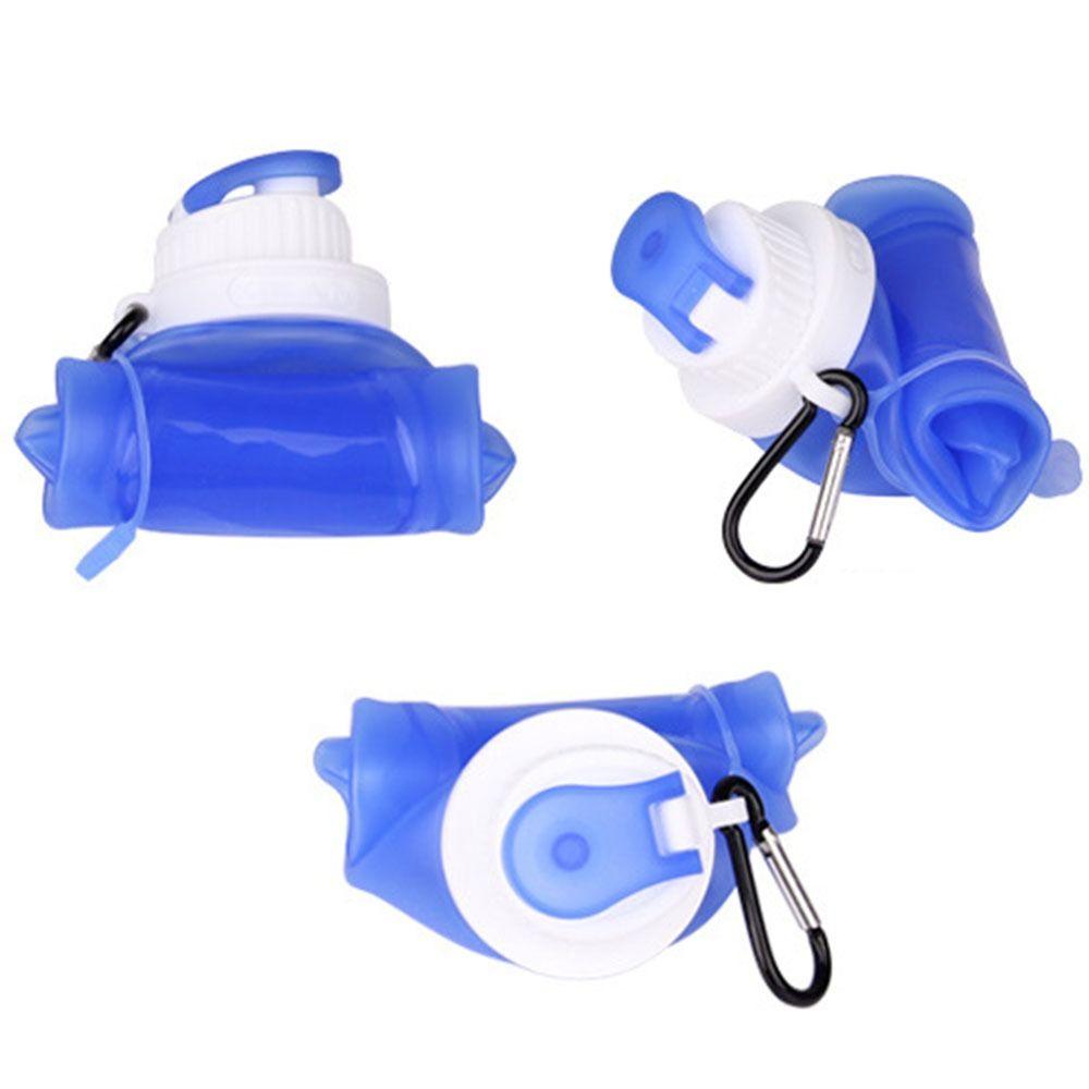 Silicone Collapsible Water Bottles 320/500ML Portable Sports Kettle Outdoor Foldable Cups Running
