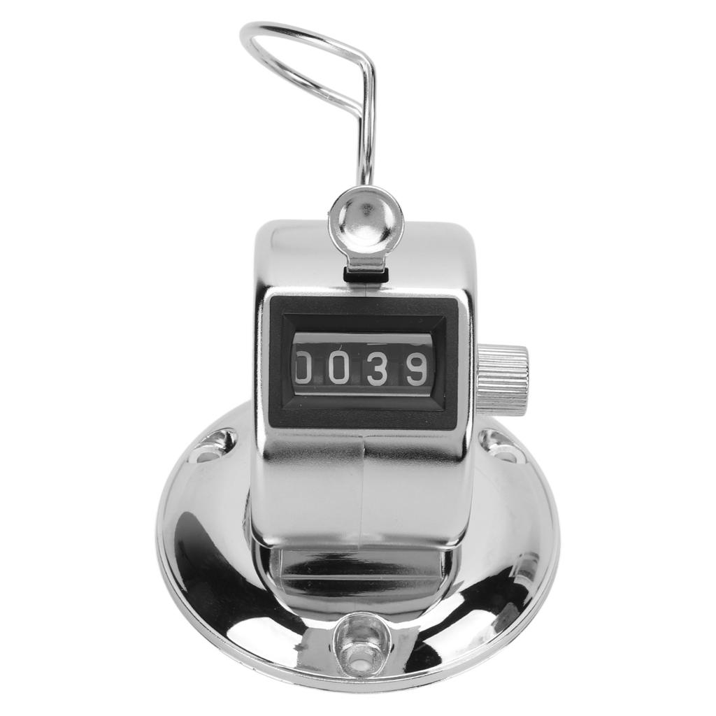 Clicker Counter 4 Digit Clear Lettering Accurate Hand Counters Clickers with Metal for Row Peo