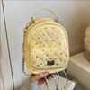 New Chain Small Backpack Women's Fashion Go Out Versatile Backpack