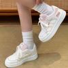 2025 Spring New Popular Women's Shoes Student Versatile Sports and Leisure Little White Shoes Ins Street Shoes Bread Shoes