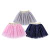 Girls' Star Glitter Sequin Ballet Tutu Skirt - Princess Dance Mini Skirt