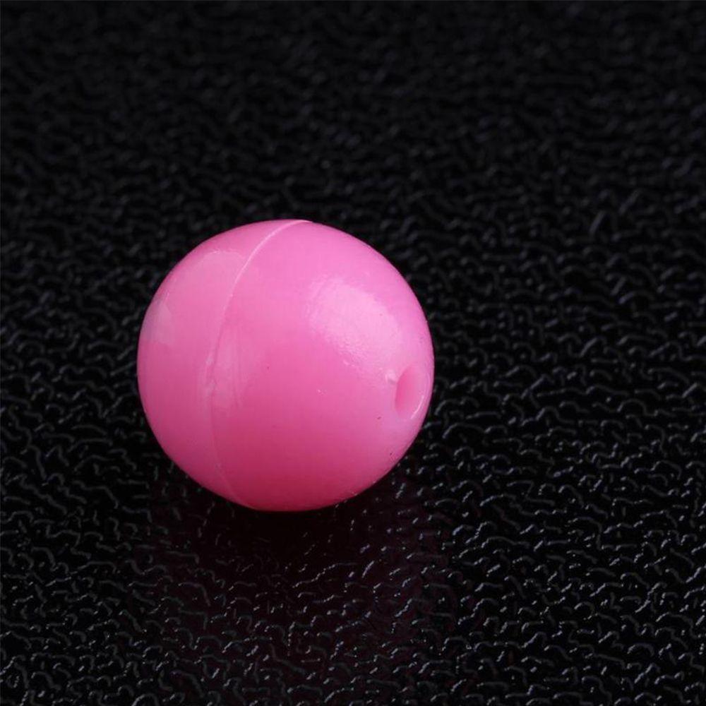 100 шт разноцветные круглые полиэтиленовые пластиковые двойные жемчужные дрели для рыбалки, крестовые бусины, плавающие шарики