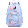 Cute Anime K-Pop Demon Hunters Printed Large Capacity Waterproof Backpack Teenger Student Girl Boy Schoolbag Bookbag Women Travel Bag Rucksak