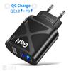 VAORLO 65W GaN Charger PD QC3.0 Fast Charging Quickly Charge Wall Charger EU UK US Ports