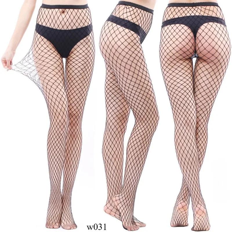 High Elasticity Jacquard Fishing Net  Sexy Silk Stockings Spider Web Silk Stockings White Moon Butterfly Jumpsuit Silk Stockings