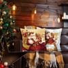 Santa Pillowcase Happy New Year Xmas Gifts Christmas Decor for Home Merry Christmas Ornament Navidad Natal Xmas Gifts