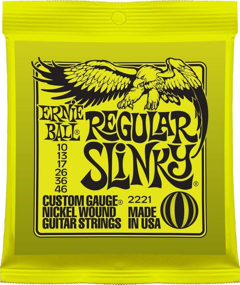 [Authentic] ERNIE BALL 3223 Electric Guitar Strings (09-42) Super Slinky 3-Pack