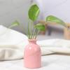 1PC Nordic Style Mini Modern Flower Vase Home Decoration Living Room Ceramic Home Decoration Floreros Vintage Flower Pot Vases