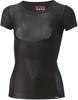 STB Underwear Short Sleeve Shirt STBA1512 Black XO Women's U-Neck 007