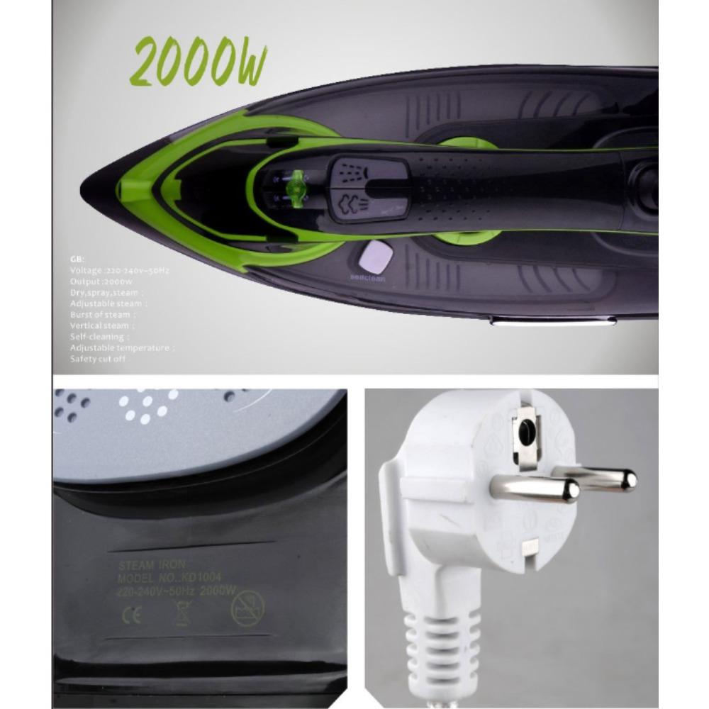 Electric Iron Home Handheld Steam Iron Dry And Wet Dual-Use 2000w High Power Fast Wrinkle Iron