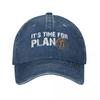Hip Hop Denim It's Time For Plan B Bitcoin BTC Crypto Currency Baseball Caps Dad Cowboy Hats Blockchain Cap Hats