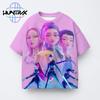 T-Shirts Girls Casual Fashion Children's Cartoon Printed Short Sleeve Girls Comfort T-Shirt Clothing Top