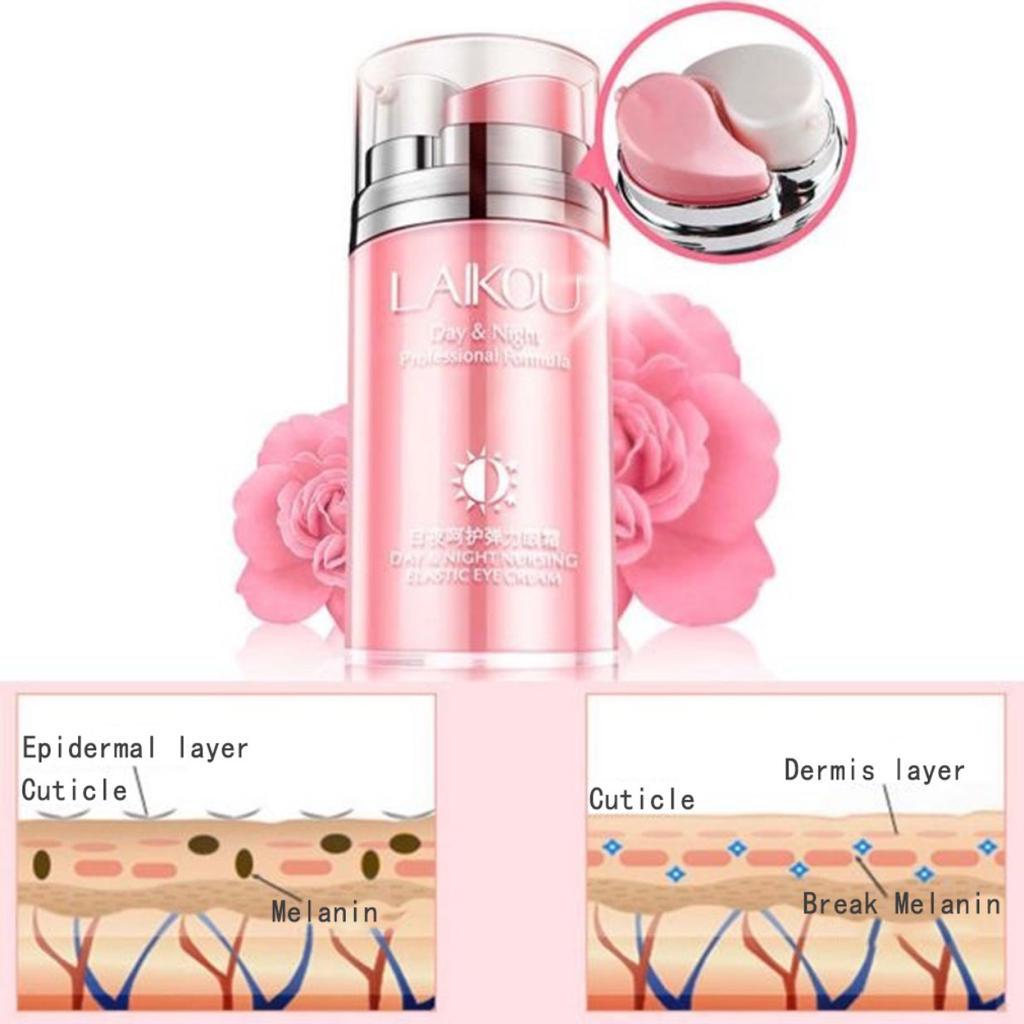 FS Elastic Anti-Dark Circles Moisturizing Firming Day& Night Rose Eye Cream