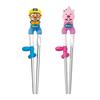 Edison Children's Three-dimensional Stainless Steel Correction Chopsticks Set of 2, Pororo, Pobi, 1 Set