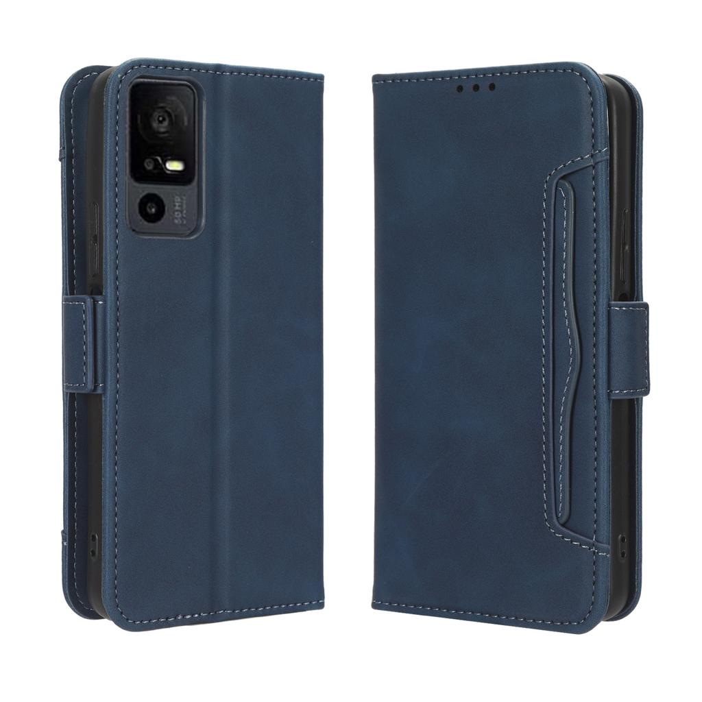 For TCL 40 XE XL Case Premium Wallet Leather Flip Multi-card Slot Wallet Holder Cover For TCL 405 406 40 30 SE 40R 30E Phone Bag