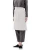 Seven Uniform ET3409-0 White Free-Sized Waist Apron, Antibacterial, Odor-Resistant, Water-Repellent, and Oil-Repellent