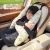 Children's Cartoon Car Pillow - Comfortable Sleep Aid, Universal Car Supply