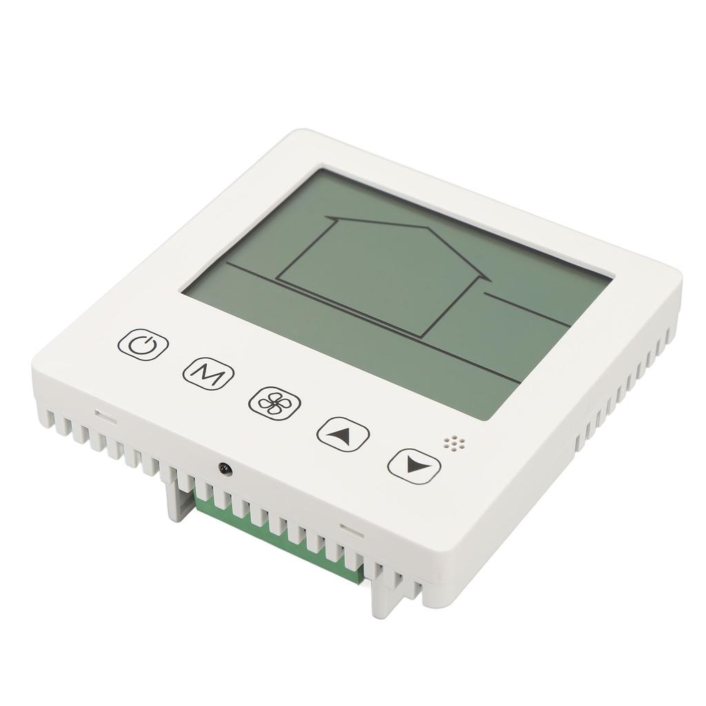 Air Conditioner Thermostat Clear LCD Display Temperature Humidity Detection Air Conditioning Control
