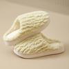 Winter Turtle Shell Cotton Slippers Women's New Indoor Home Home Home Non-slip Warm Plush Slippers Men's