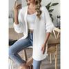 Women's Autumn and Winter Casual Solid Color Cardigan Sweater