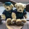 [USED] Universal Studios Japan Hotel Granvia Osaka Teddy Bear Pair