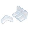 4Pcs Furniture Protective Covers Transparent Self-adhesive Baby Proofing Corner Protectors Guards for Home