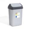 Poubelle Swing 25L - OKT - Gris - 260x340x540