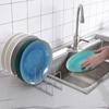 Multipurpose Plates Storage Rack Silver Bowls Plates Drainer Holder Dish Draining Rack  Kitchen