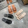 Summer Slippers Women's Fashion Flat Bottom Slippers Home Leisure Lazy Pedal Internet Celebrity Beach Slippers