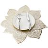 Hollow Flower Placemat Table Mat Cup Plate Pad Coaster Anti-skid Holiday Decor