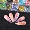 12 Grids Irregular Ultra-thin Manicure Flake Glitter Nail Art
