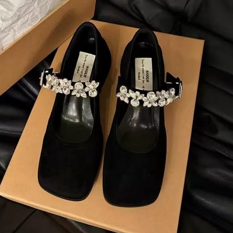 Fashion Designer 2025 New Women Heeled Shoes Luxury Crystal Sqaure Toe High Heels Sandals Dress Party Heeled Shoes Summer Woman Pumps